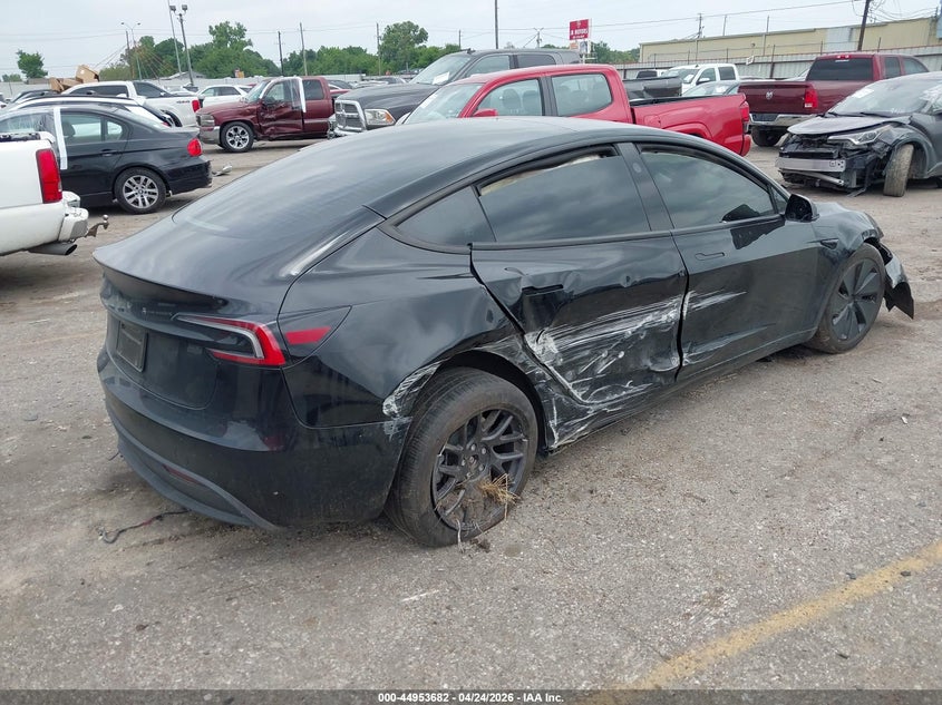 Vin: 5yj3e1ea4sf037207, lot: 45451082, tesla model 3 20254