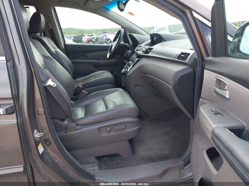 2012 Honda Odyssey 3.5 Ex-L grey Lot 111044953860 Vin 5FNRL5H63CB012234