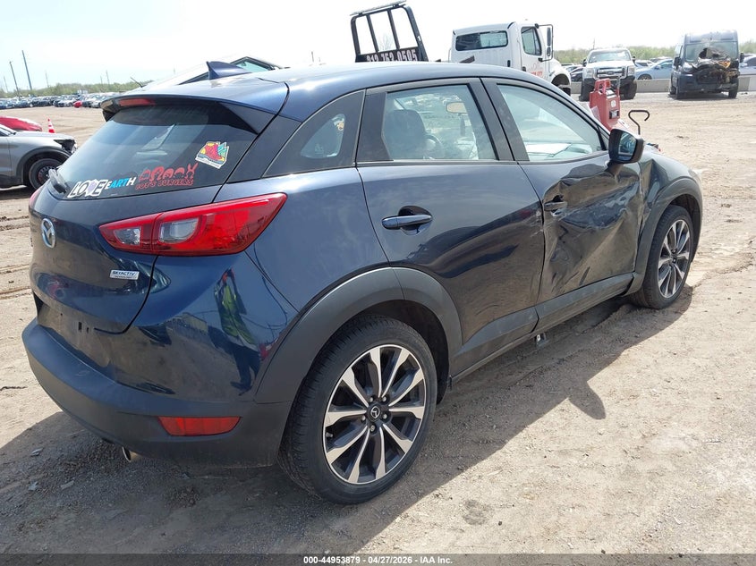 Vin: jm1dkfc78k0410183, lot: 45451280, mazda cx-3 touring 20194