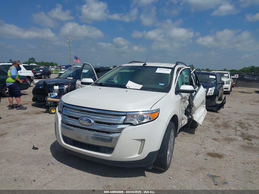 2FMDK3KC1CBA23631 2012 Ford Edge 3.5 Limited white