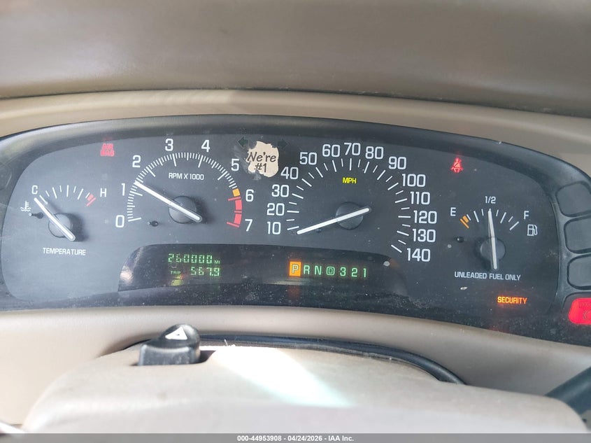 1999 Buick Park Avenue VIN: 1G4CW52K4X4616077 Lot: 44953908