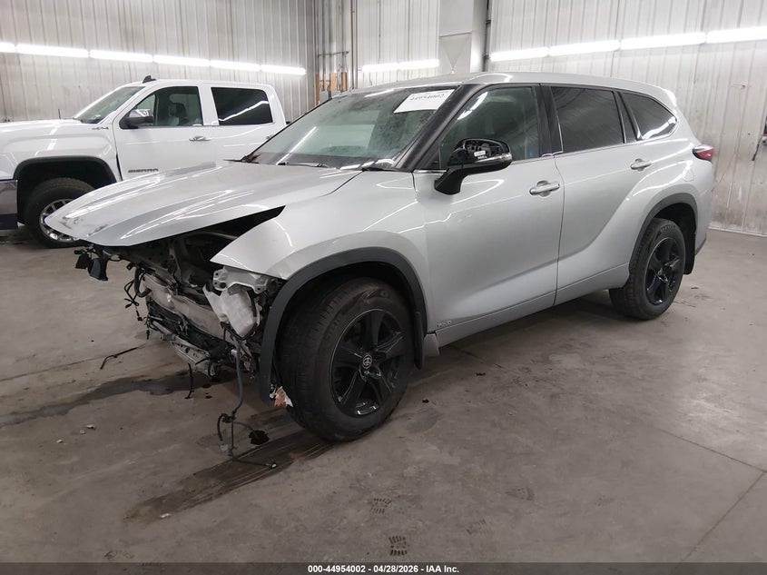 2022 Toyota Highlander Hybrid Le 5TDBBRCH0NS554569 photo 1