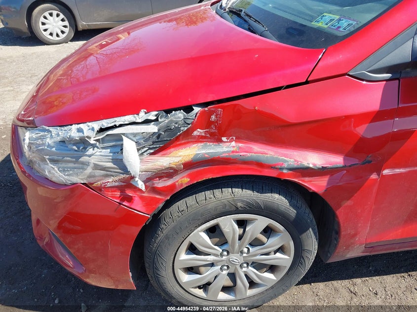 2019 HYUNDAI ACCENT SEDAN 1.6L I-4 DI, DOHC, VVT, 130HP