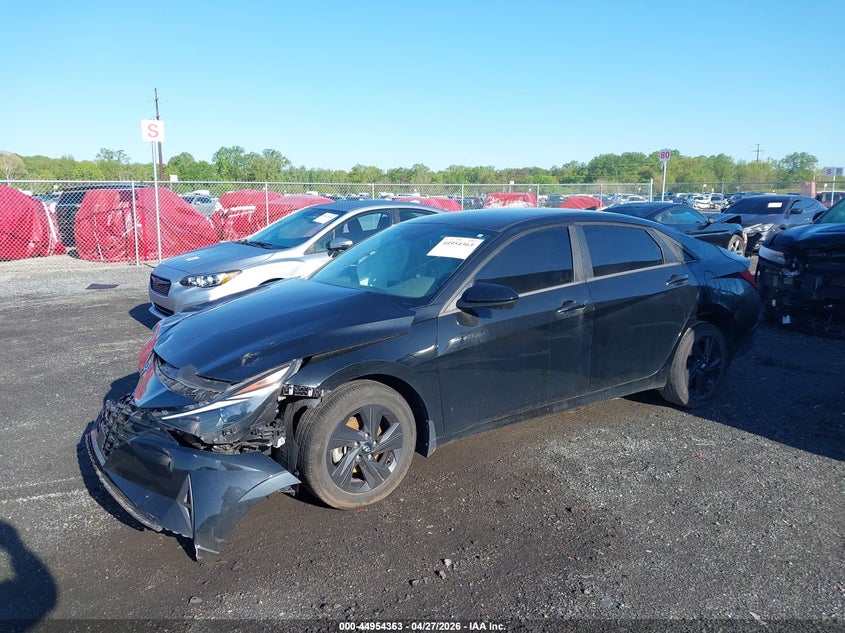 2022 Hyundai Elantra Sel 5NPLS4AG4NH075353 photo 1