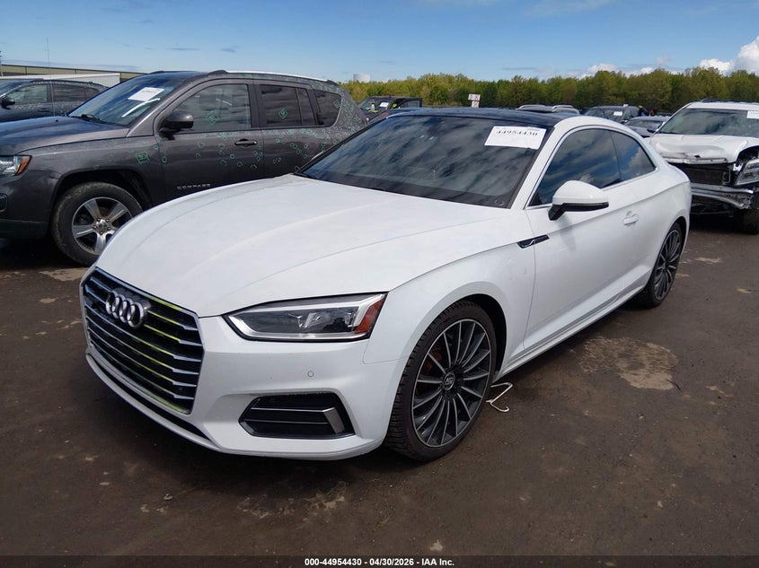Vin: waupnaf57ja001292, lot: 45451832, audi a5 2.0t premium 20182