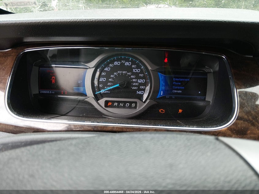 FORD TAURUS 2013 VIN 1FAHP2F80DG116678