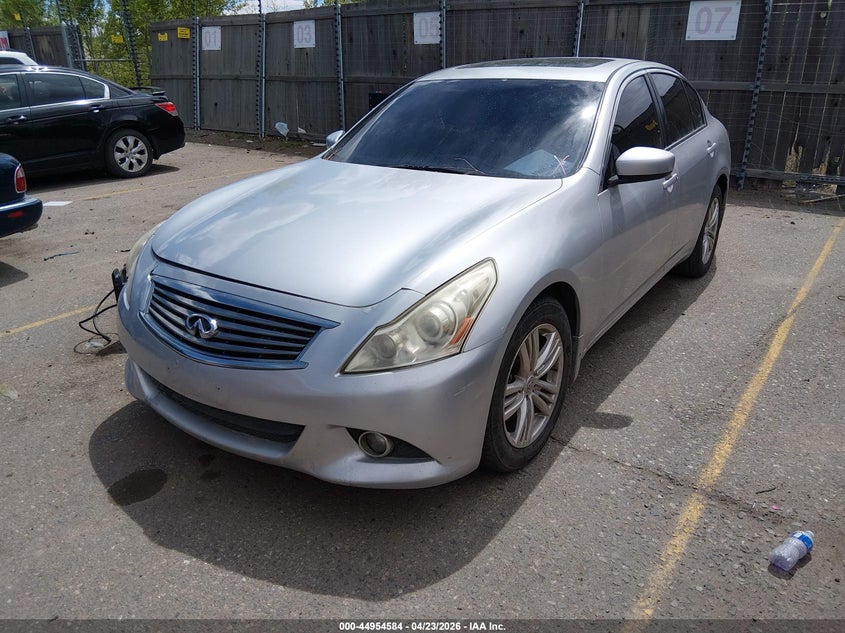 2013 INFINITI G37X auction photo 2