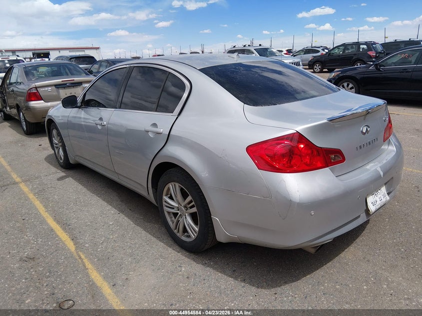 2013 INFINITI G37X auction photo 3