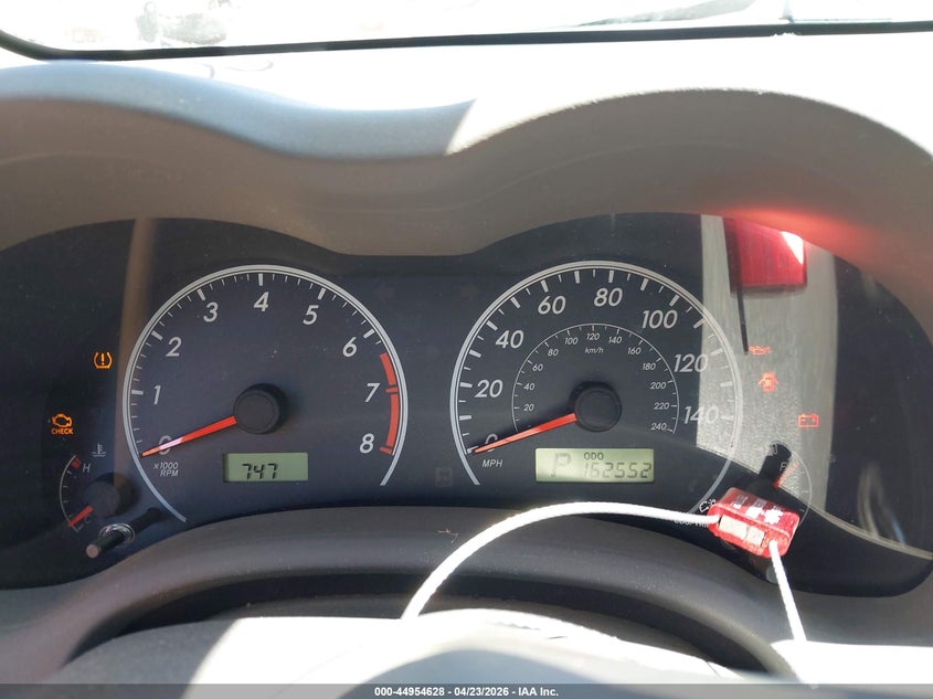 2009 Toyota Corolla Le VIN: 1NXBU40E79Z049925 Lot: 44954628