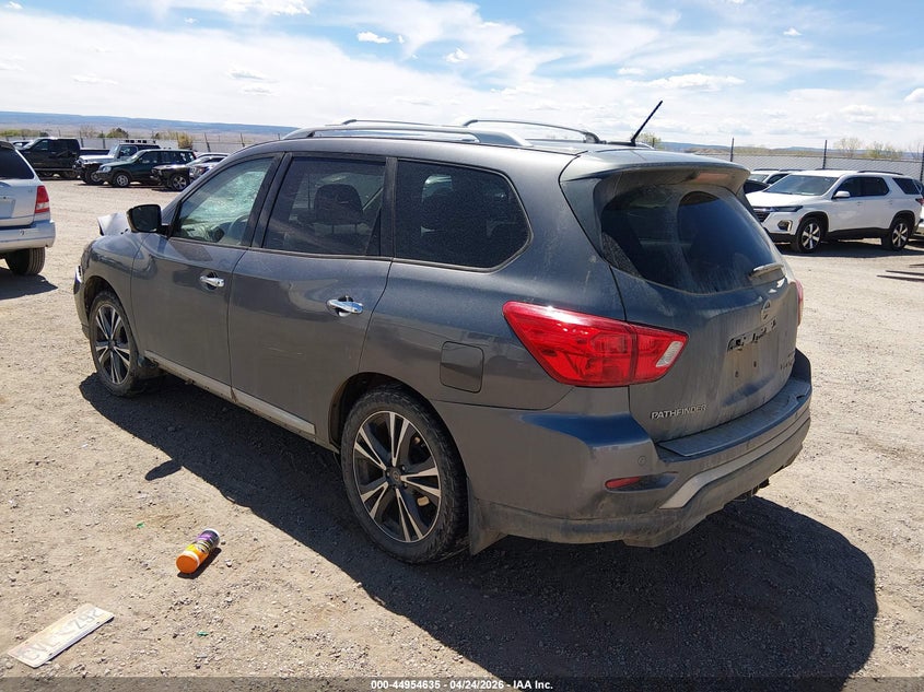 2017 NISSAN PATHFINDER auction photo 3