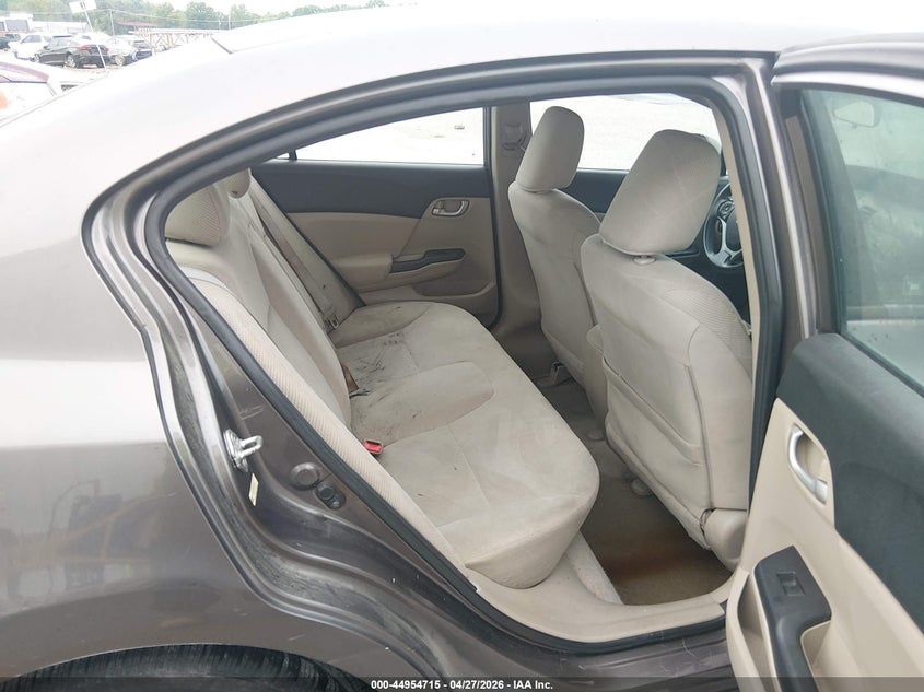2012 Honda Civic 1.8 Lx grey Lot 111044954715 Vin 19XFB2F5XCE013594