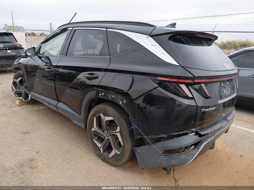 VIN 5NMJE3AE4NH020194 2022 HYUNDAI TUCSON LIMITED