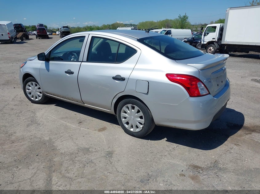 Vin: 3n1cn7ap3jl852370, lot: 45452201, nissan versa 1.6 s+ 20183