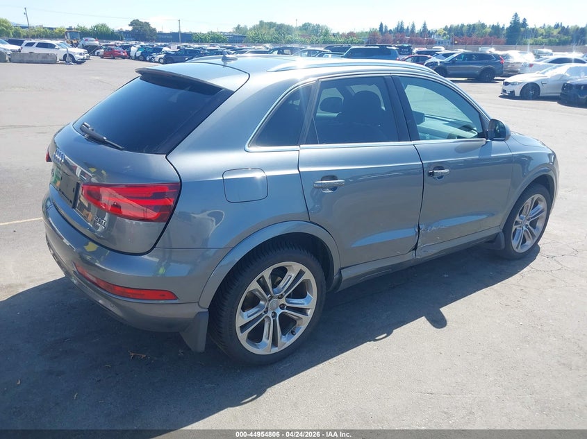 Vin: wa1gfcfsxfr011982, lot: 45452207, audi q3 2.0t premium plus 20154