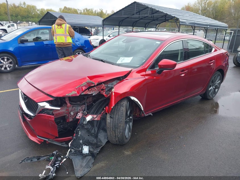 Vin: jm1gl1ty7m1603024, lot: 45452264, mazda mazda6 grand touring 20212