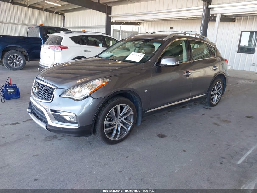 Vin: jn1bj0rrxhm407130, lot: 45452317, infiniti qx50 20172