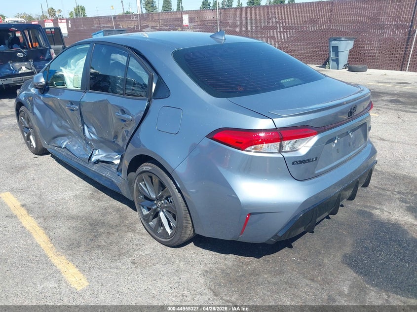 VIN JTDP4MCE5T3528993 2026 TOYOTA COROLLA SE