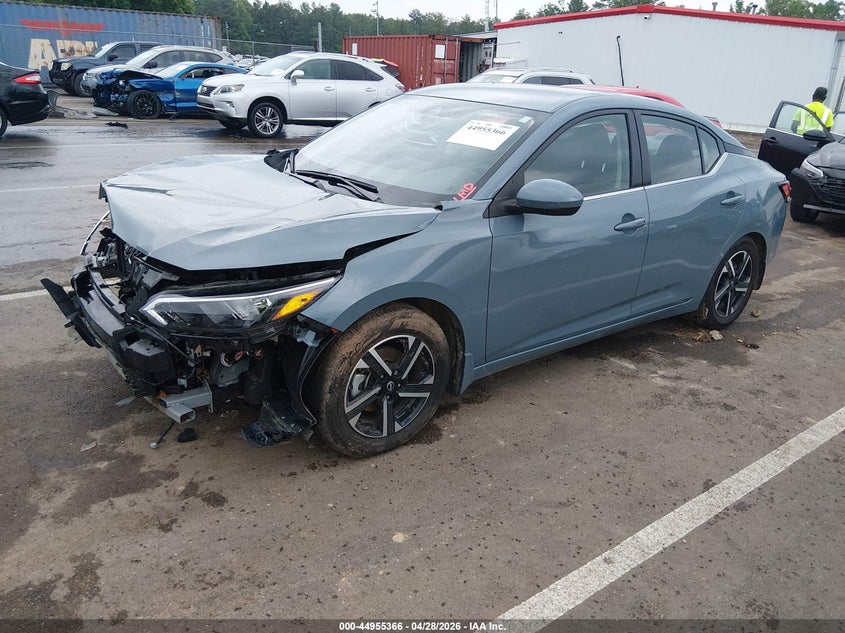 2025 Nissan Sentra Sv 3N1AB8CVXSY375457 photo 1