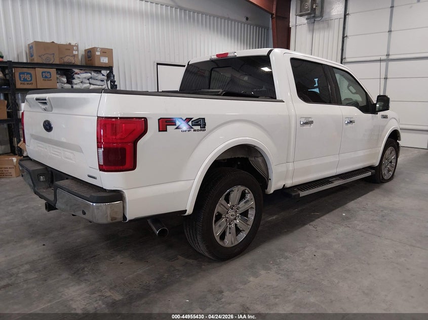 Vin: 1ftew1e48lkd16650, lot: 45452831, ford f-150 lariat 20204