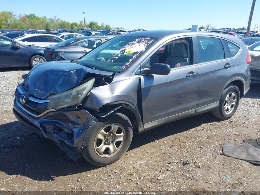 2016 Honda Cr-V Lx 2HKRM4H36GH657769 photo 1
