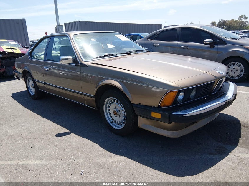 1985 BMW 635 Csi Automatic