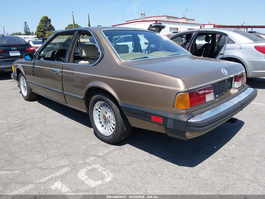 1985 BMW 635 Csi Automatic