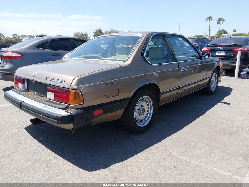 1985 BMW 635 Csi Automatic