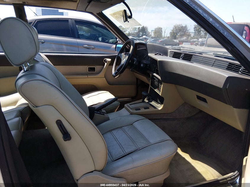 1985 BMW 635 Csi Automatic