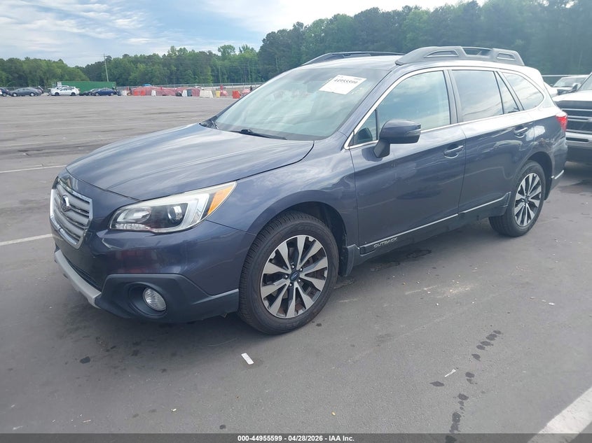 Vin: 4s4bsblc0f3256162, lot: 45453000, subaru outback 2.5i limited 20152