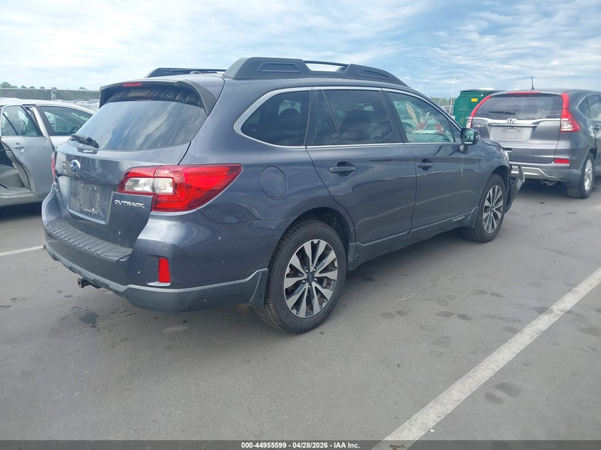Vin: 4s4bsblc0f3256162, lot: 45453000, subaru outback 2.5i limited 20154