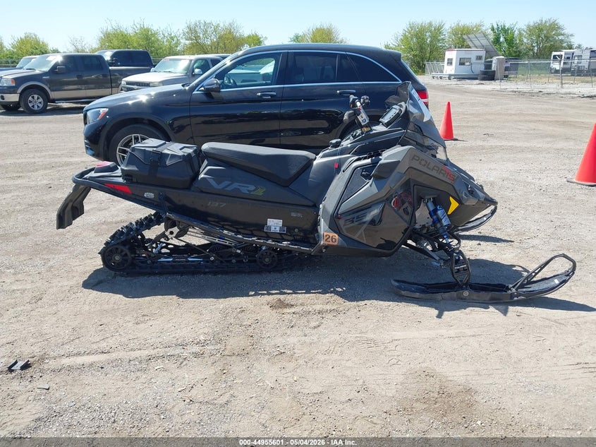 2024 Polaris Indy Xcr Black Lot 111044955601 Vin SN1TDV8RXRC231675