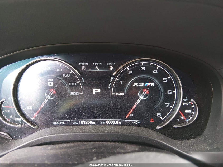 2020 BMW X3 M VIN: 5YMTS0C03L9B70012 Lot: 44955611