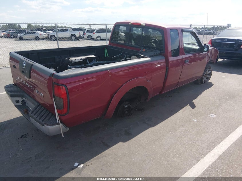 2002 NISSAN NAVARA (FRONTIER) TRUCK 2.4L I-4 DOHC, 143HP