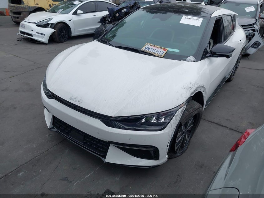 Vin: kndc44la0r5212152, lot: 45453100, kia ev6 gt-line 20242