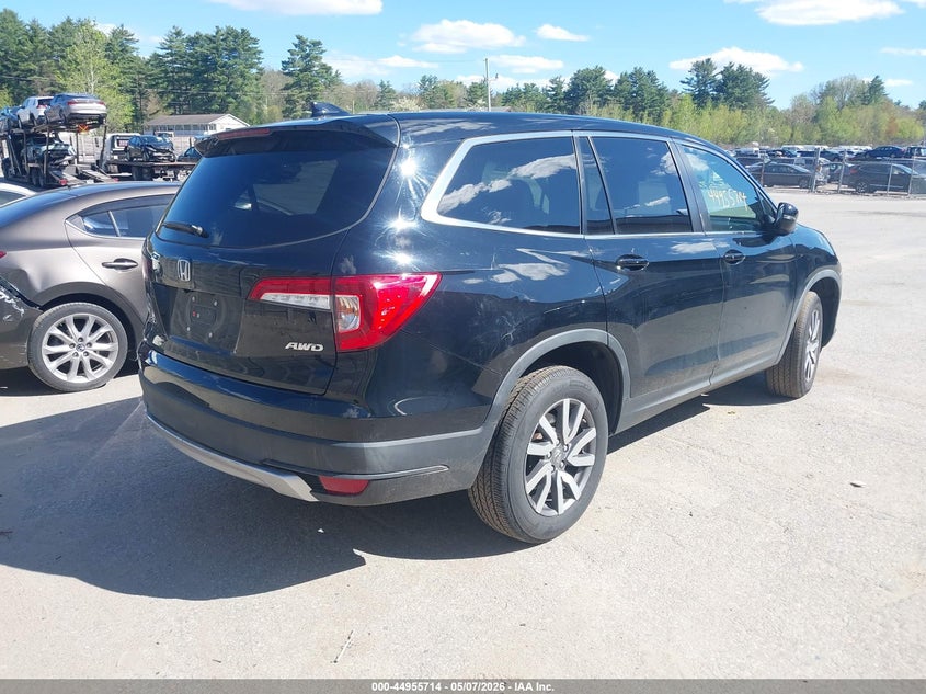 HONDA PILOT 2021 VIN 5FNYF6H59MB031758
