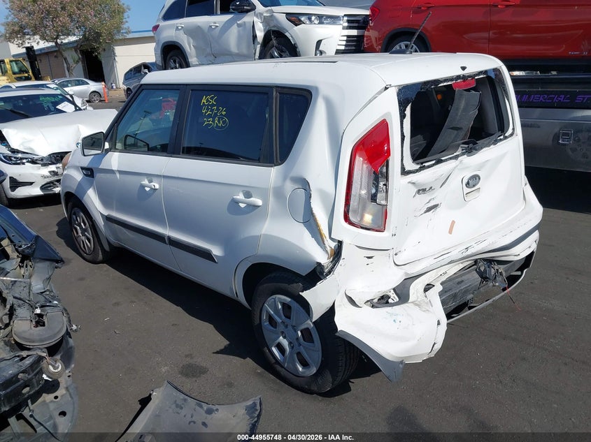 Vin: kndjt2a57d7566901, lot: 45453149, kia soul 20133