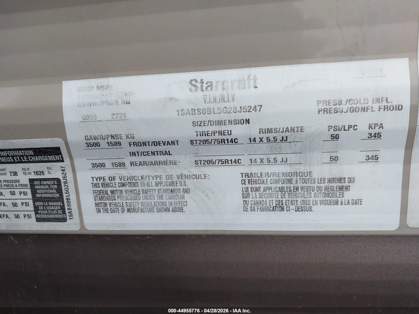 2016 OTHER STARCRAFT AR-ONE N/A N/A