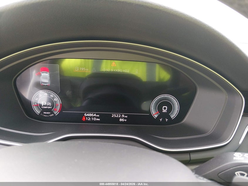 2024 Audi A5 Sportback Premium Plus 45 Tfsi Quattro S Tronic VIN: WAUFACF5XRA076972 Lot: 44955818