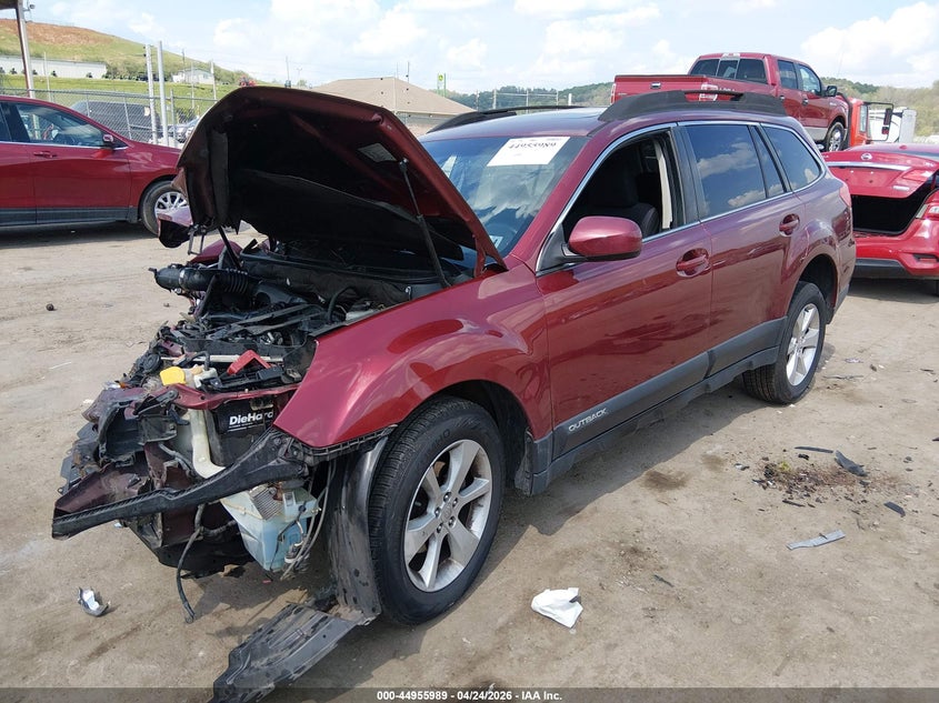 Vin: 4s4brbgc5d3236802, lot: 45453390, subaru outback 2.5i premium 20132