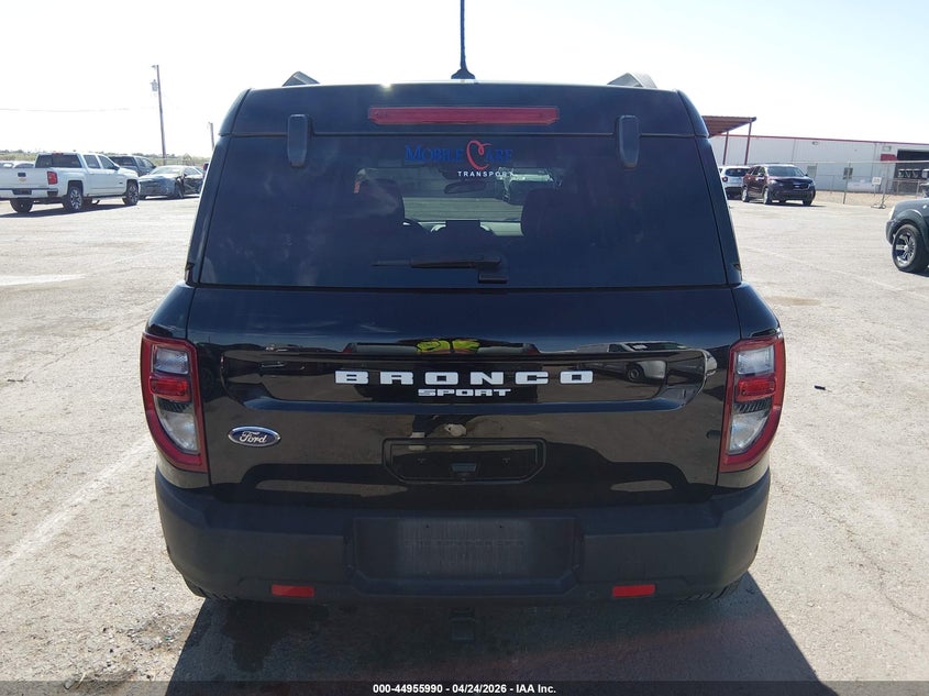2022 FORD BRONCO SPORT SPORT UTILITY VEHICLE 1.5L I-3 DI, DOHC, VVT, TURBO, 181HP