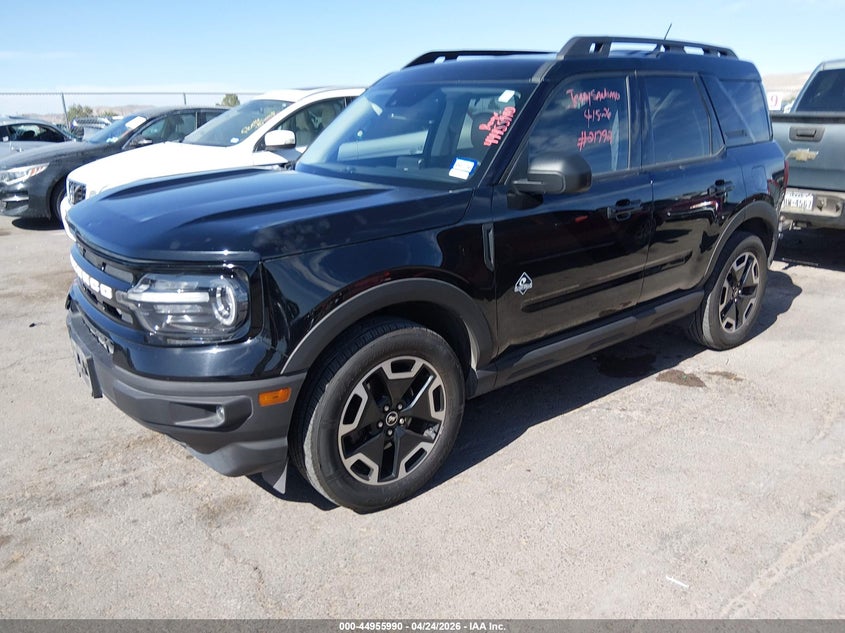 2022 FORD BRONCO SPORT SPORT UTILITY VEHICLE 1.5L I-3 DI, DOHC, VVT, TURBO, 181HP