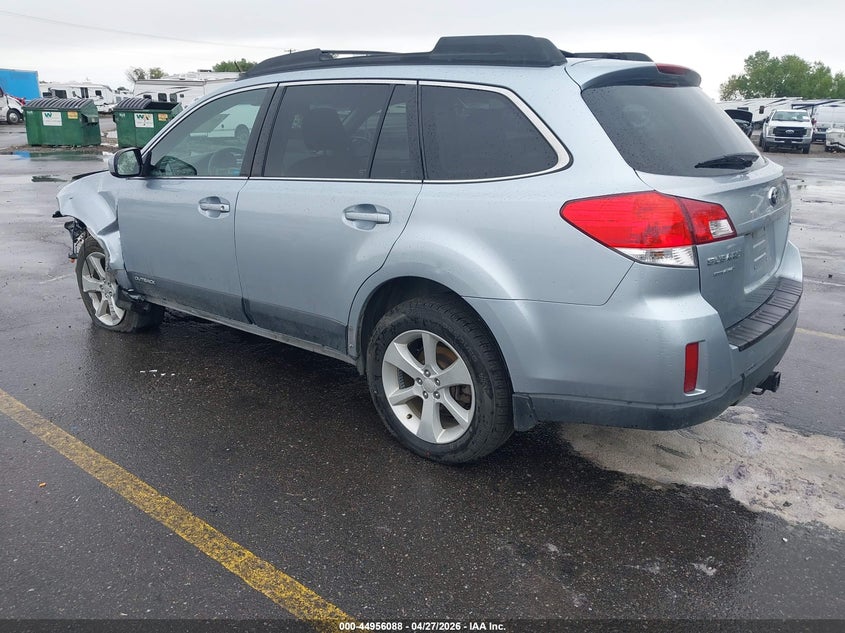 Vin: 4s4brcgc1d3270595, lot: 45453489, subaru outback 2.5i premium 20133