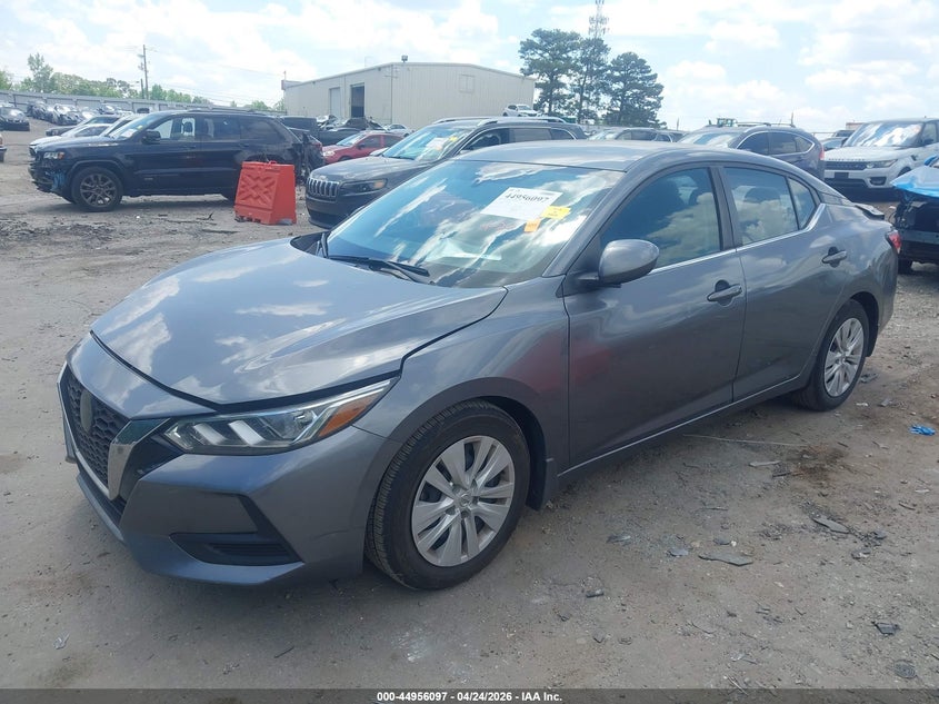 2022 Nissan Sentra S Xtronic Cvt 3N1AB8BV3NY276176 photo 1