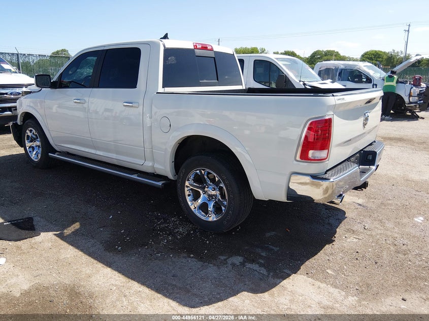 Vin: 1c6rr7nt4hs546266, lot: 45453522, ram 1500 laramie  4x4 5'7 box 20173