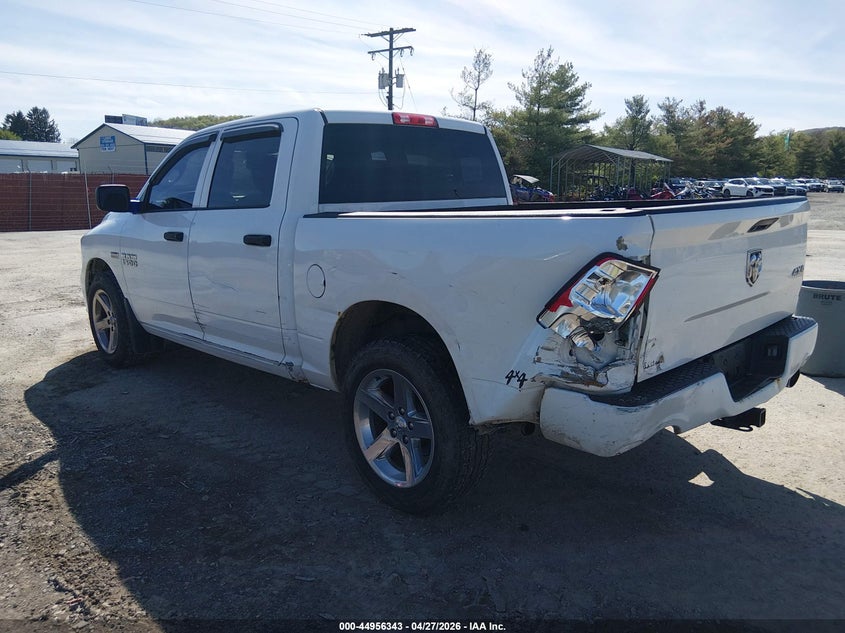 Vin: 3c6rr7kt9gg371457, lot: 45453744, ram 1500 express 20163