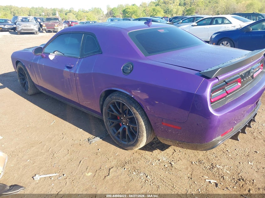 Vin: 2c3cdzc95gh193059, lot: 45453824, dodge challenger srt hellcat 20163