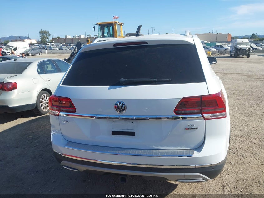 2019 Volkswagen Atlas 3.6L V6 Sel VIN: 1V2MR2CA7KC566289 Lot: 44956491