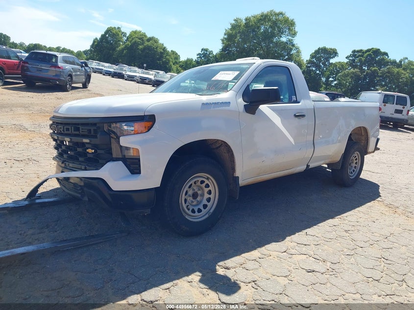 2023 Chevrolet Silverado 1500 2wd  Long Bed Wt 3GCNAAEK7PG198133 photo 1