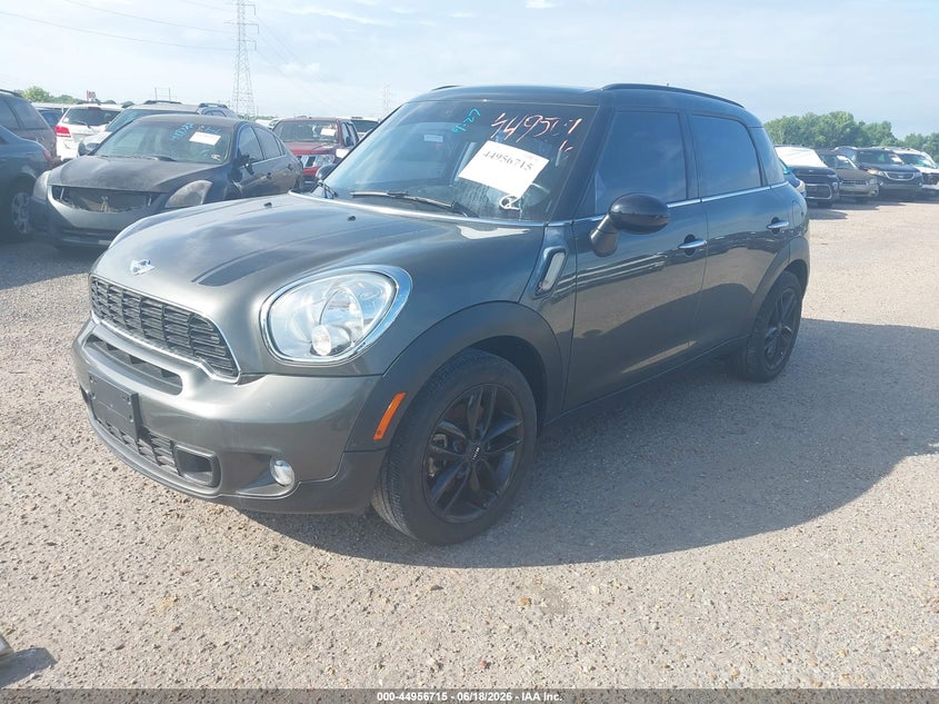 Vin: wmwzc3c55ewp29927, lot: 45454116, mini countryman cooper s 20142