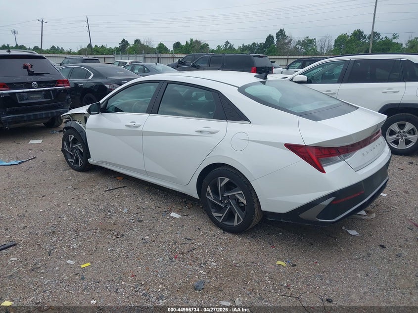 2025 Hyundai Elantra Sel Convenience